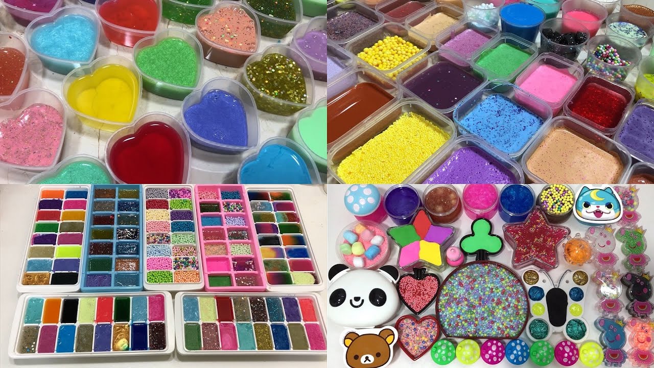 1 Hour Mixing All My Slime !! Most Satisfying Slime Videos #458