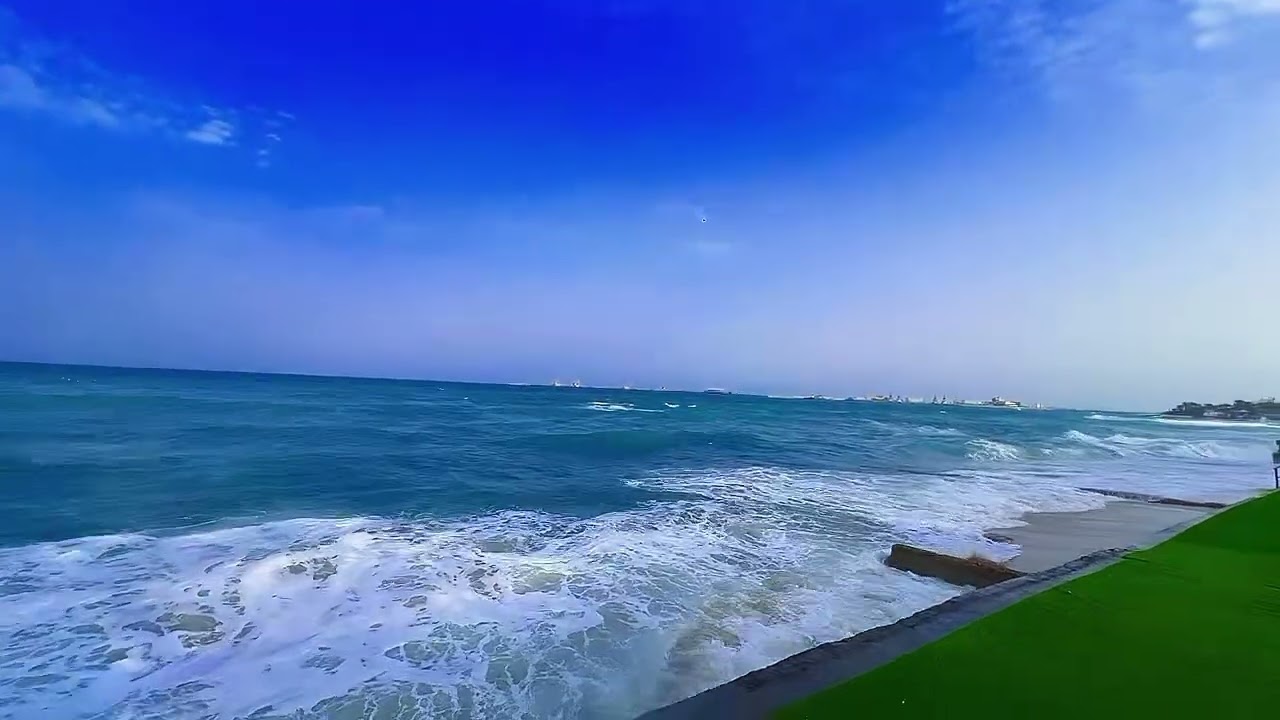 A beautiful day seaside 