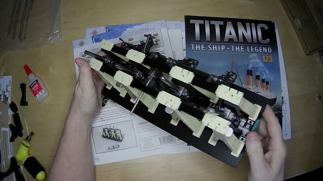 Build the Titanic Engine issue 31-33