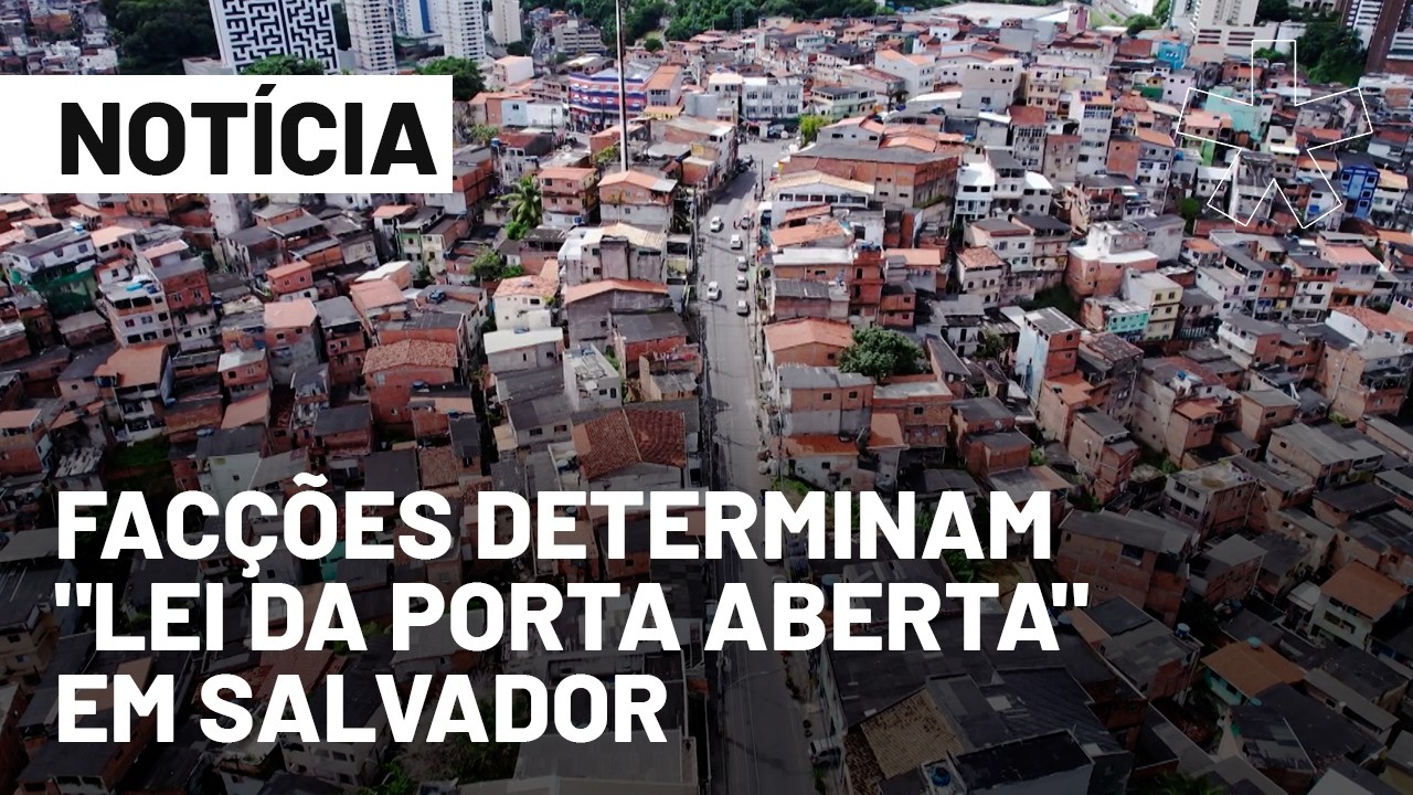 Facções exigem que moradores deixem portas destrancadas para traficantes em fuga em Salvador