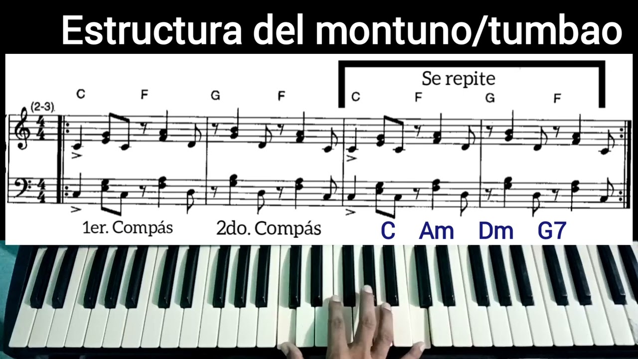 como entender el montuno /tumbao clave 2-3, así es como lo diferencio, gracias 🎹🎶🎼🎧