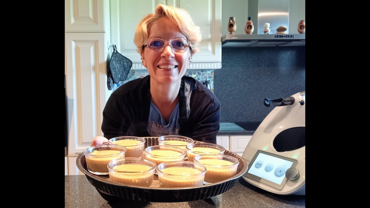 Danette au caramel facile et rapide au Thermomix