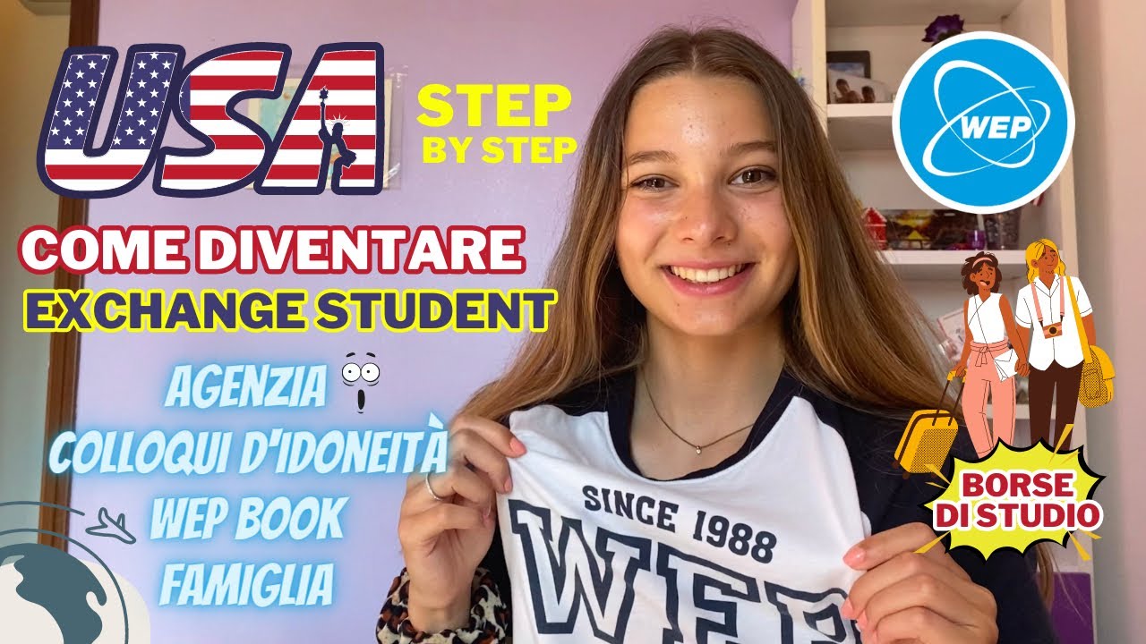 STEPS PER DIVENTARE UN EXCHANGE STUDENT | la mia esperienza Alice Santi🤩🇮🇹🇺🇸