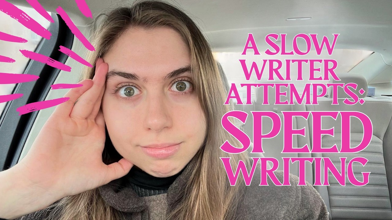Speedwriting 500 Words (x3) | A Writing Experiment