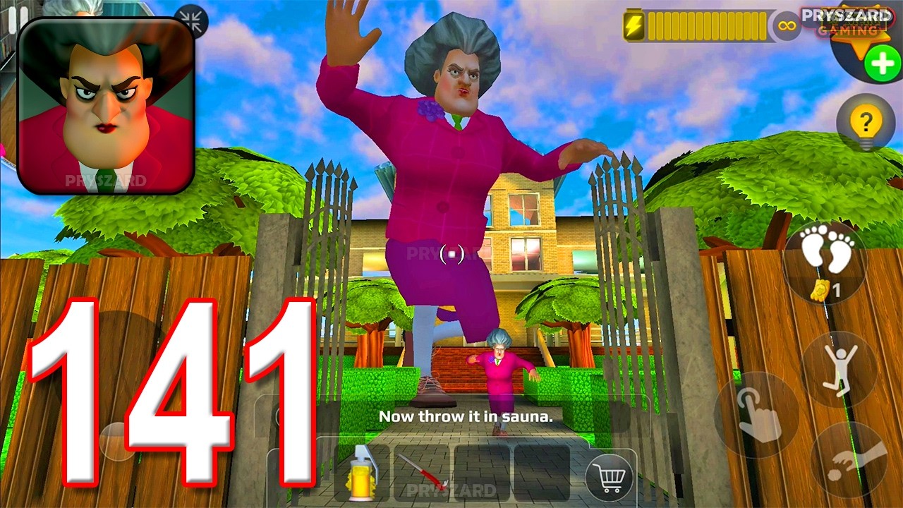 Scary Teacher 3D - Gameplay Walkthrough Part 141 - Attack Of Miss T Big Clones (iOS, Android)