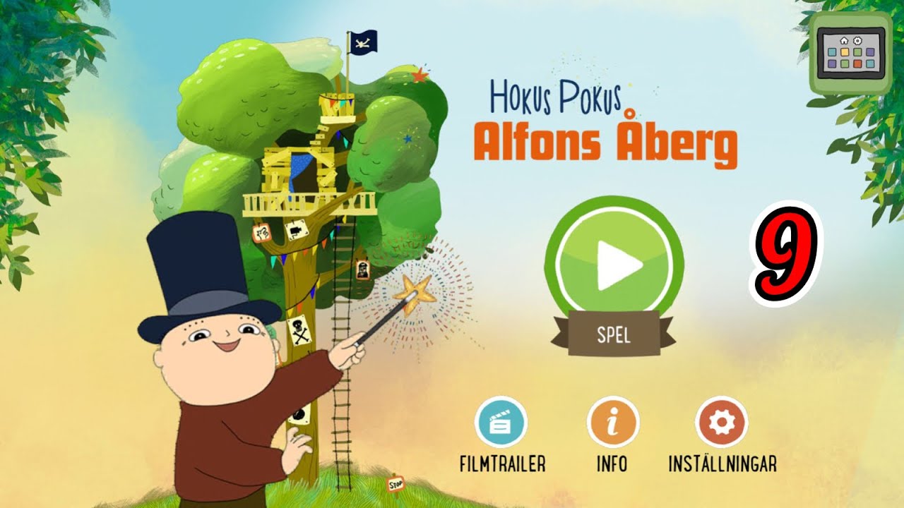 Alfons Åberg: Hokus Pokus - Del 9 - iOS Spel!