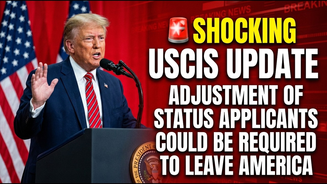 ⚠️ Adjustment Of Status In Danger? New USCIS Move Could Change Everything| visaradar360|