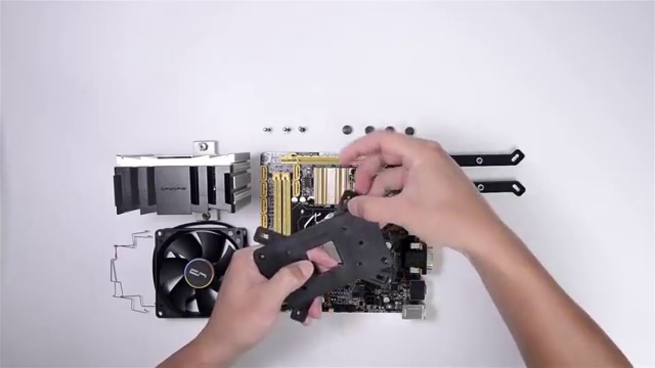 Instalacja chłodzenia procesora Cryorig M9