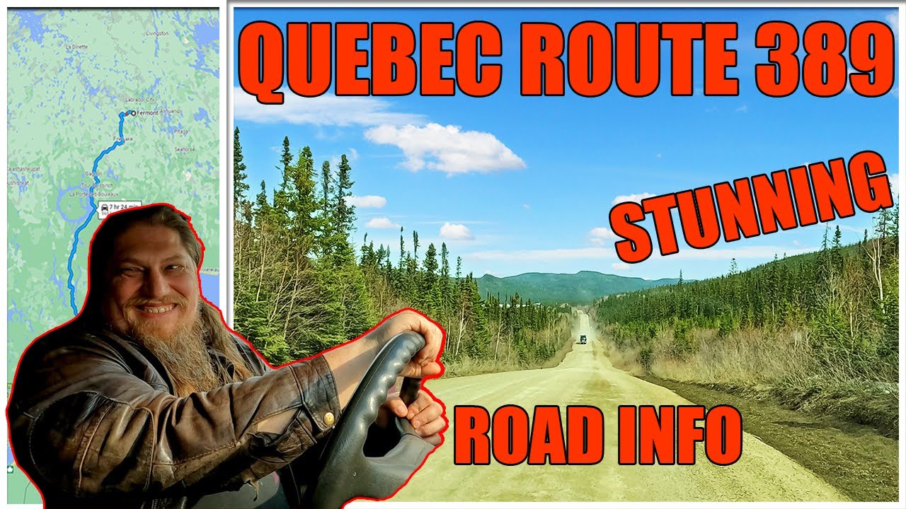 Unraveling Quebec Route 389: What to EXPECT on this REMOTE Drive | Rte 389
