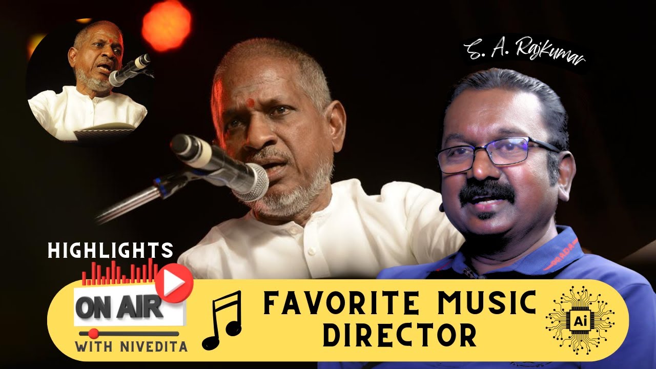 🎶 S.A. Rajkumar on Ilayaraja's Influence & His Musical Journey! 🌟 | @MediaFxApp