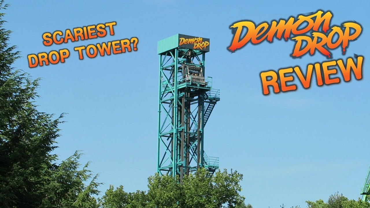 Demon Drop Review, Dorney Park Intamin 1st Generation Freefall | World's Scariest Drop Tower?