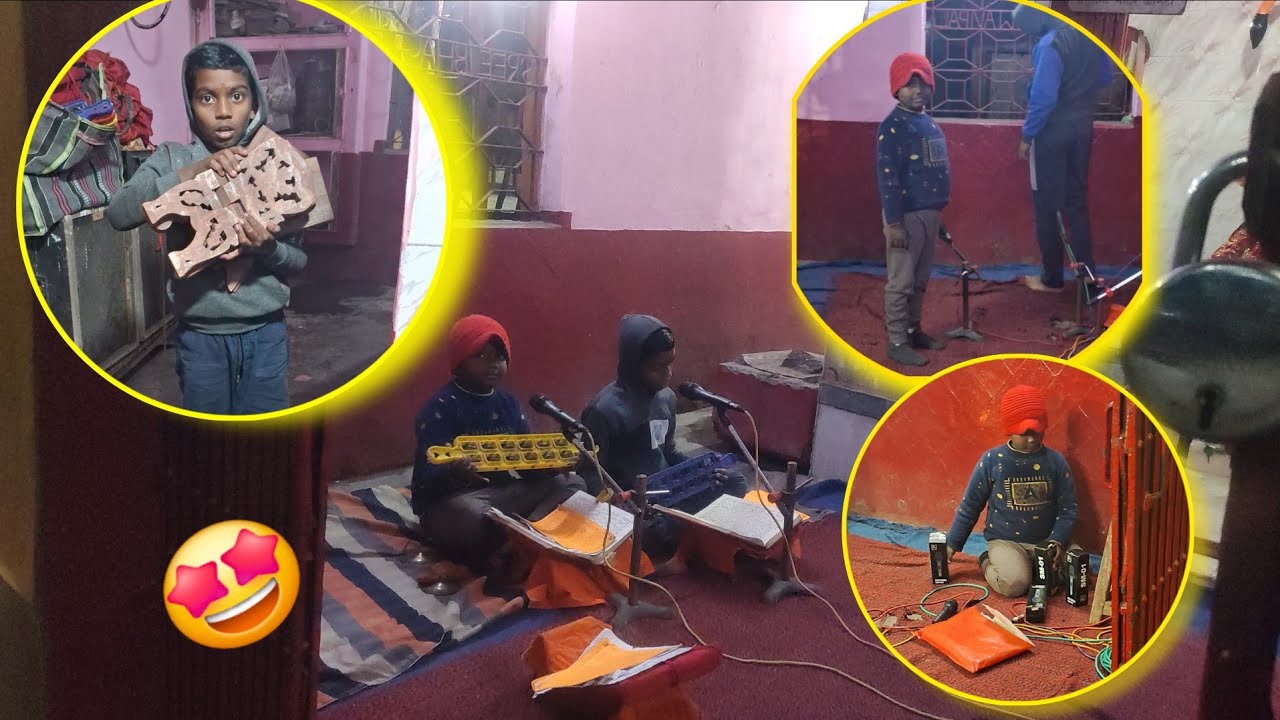 Golu ashish Bhajan karne Mandir aa gaya 😛🤩