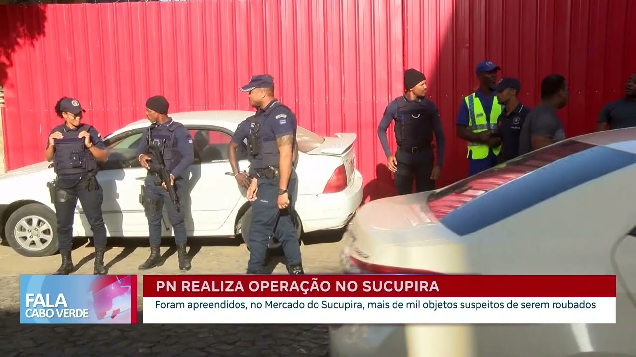 Foram apreendidos, no Mercado do Sucupira, mais de mil objetos suspeitos de roubo | Fala Cabo Verde