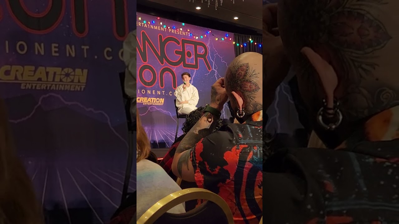 Noah Schnapp Panel at Stranger Con 2023