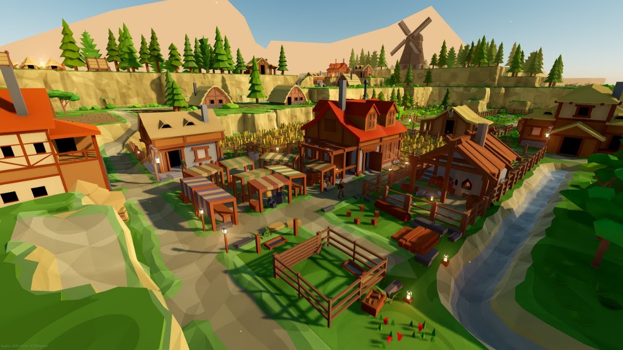Building a Nature-Friendly Settlement in Of Life and Land 1.0