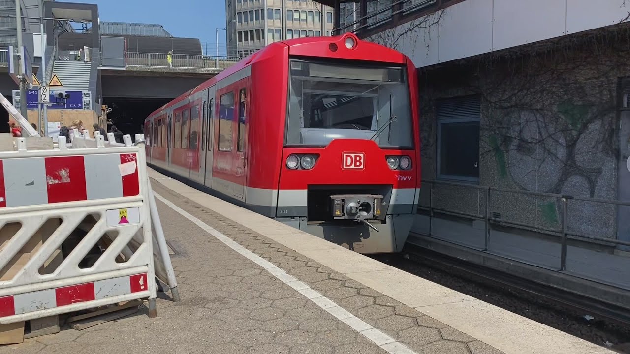 Mitfahrt in einer Br 474.3 mit komischem Sound auf der S5 | S-Bahn Hamburg