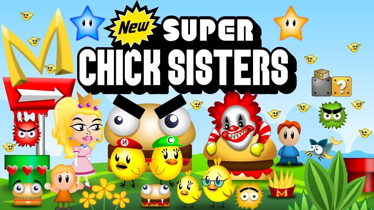 NEW Super Chick Sisters ~ Full Playthrough 4K!