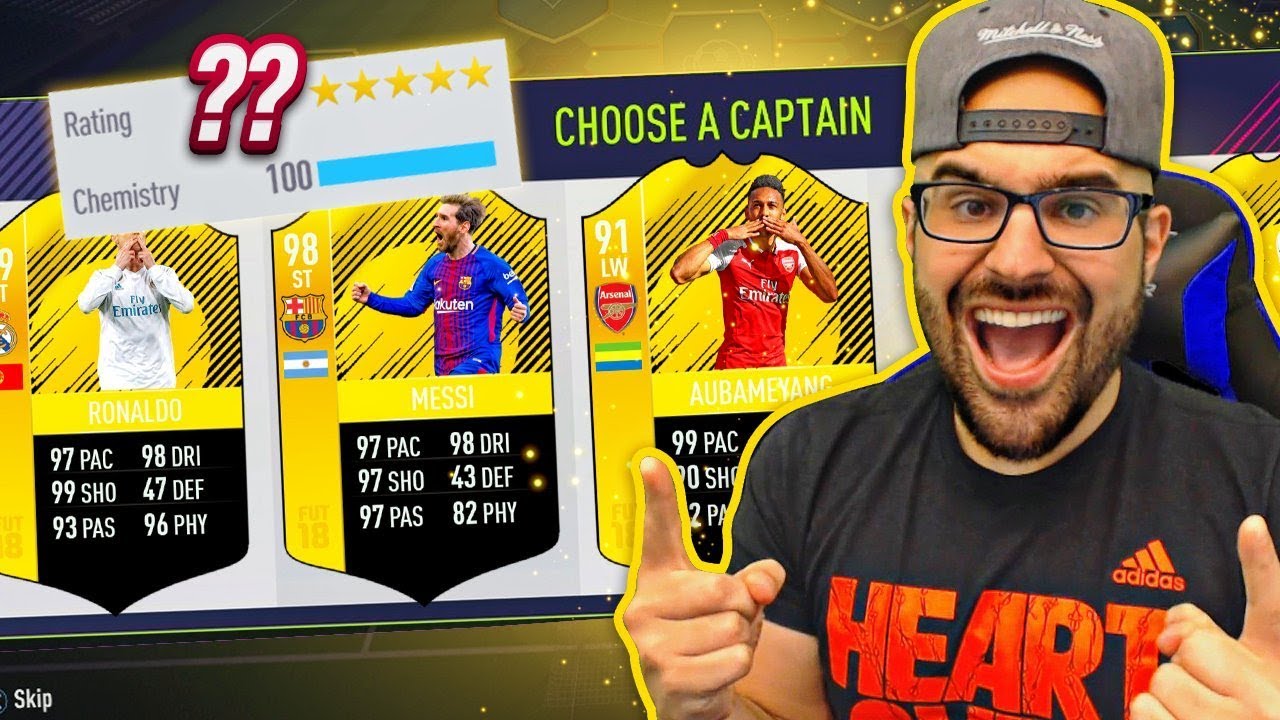 INSANE HIGHEST RATED DRAFT CHALLNGE EVER! FIFA 18 Ultimate Team Draft