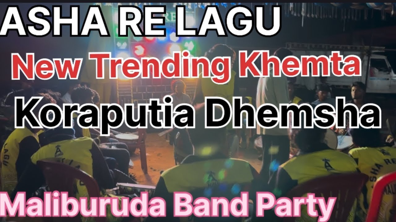 New Trending Khemta #asha re lagu maliburuda band party 📞8763982247