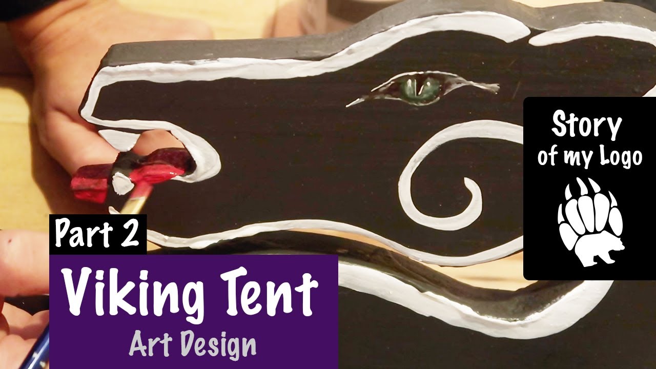Building Viking Tent - A-Frame Tent for Winter - Design Viking Style pt 2- Spirit Forest - S3 -Ep#28