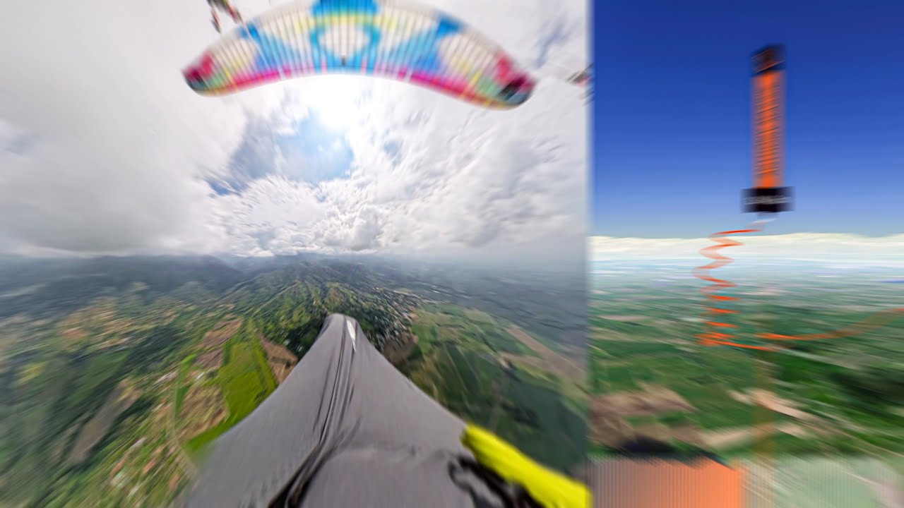 Colombia Paragliding Hyperlapse