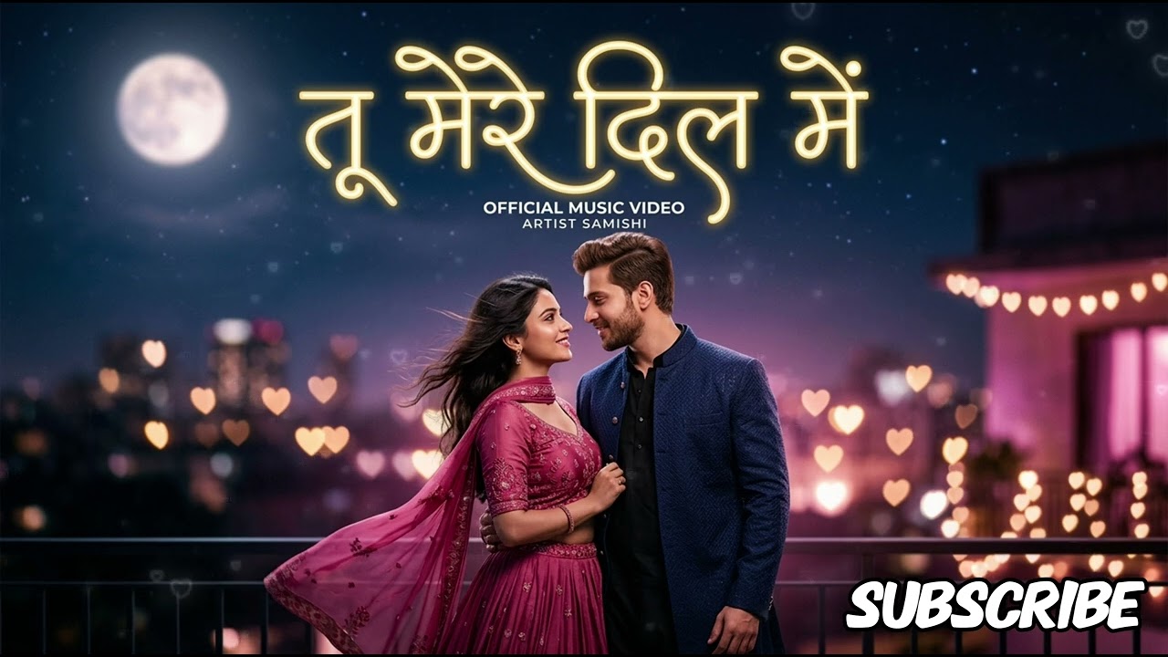 तू मेरे दिल में | Soft Romantic Hindi Song | Love Feel Vibes Song 2026