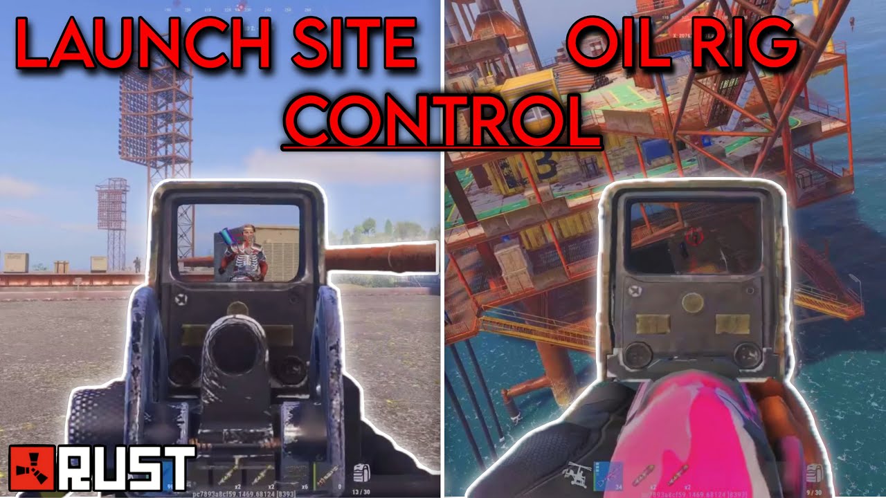 HOW WE OWN BOTH OIL RIGS & LAUNCH SITE | Rust Console Ps5 