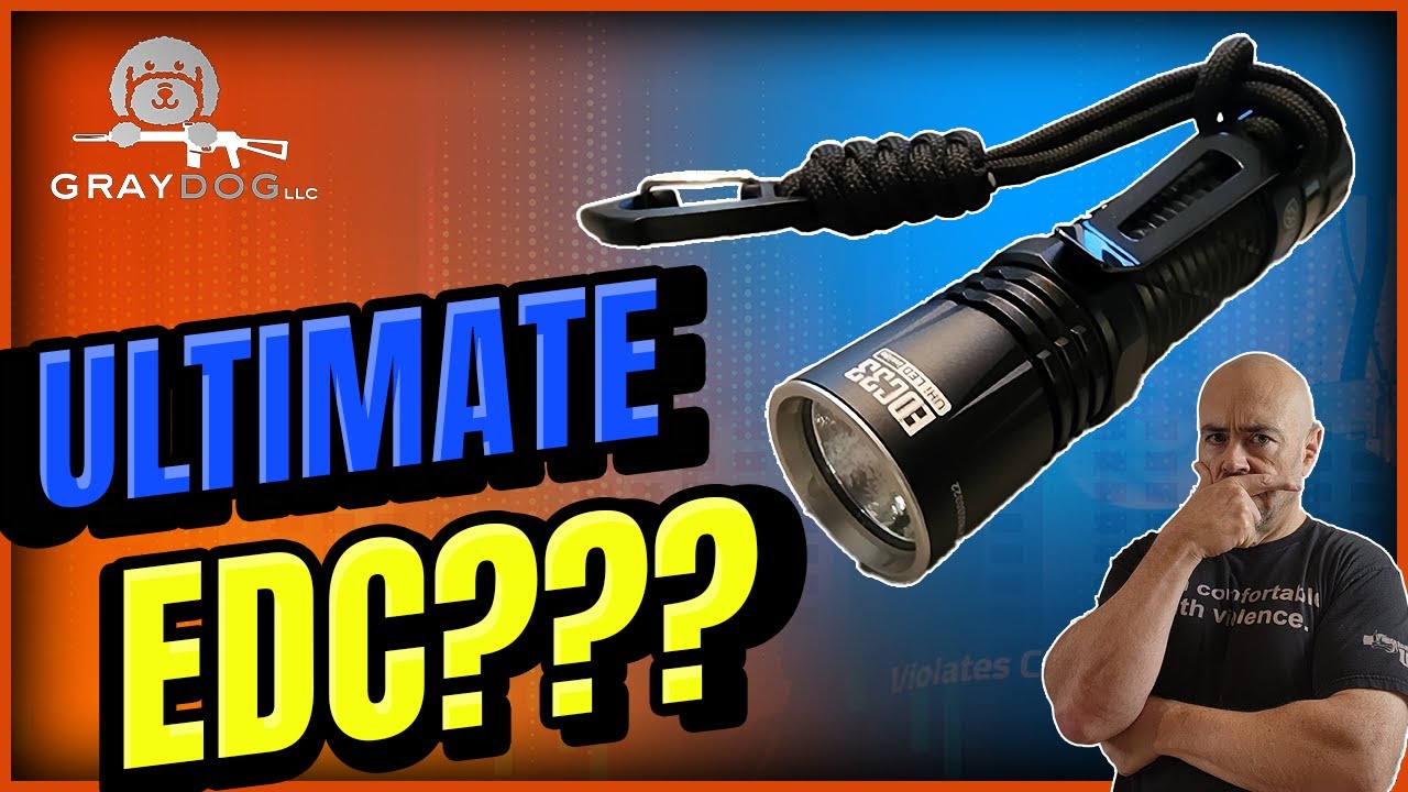 Best Nitecore EDC33 Flashlight Review: Flawed Perfection? | EDC 33 Flashlight