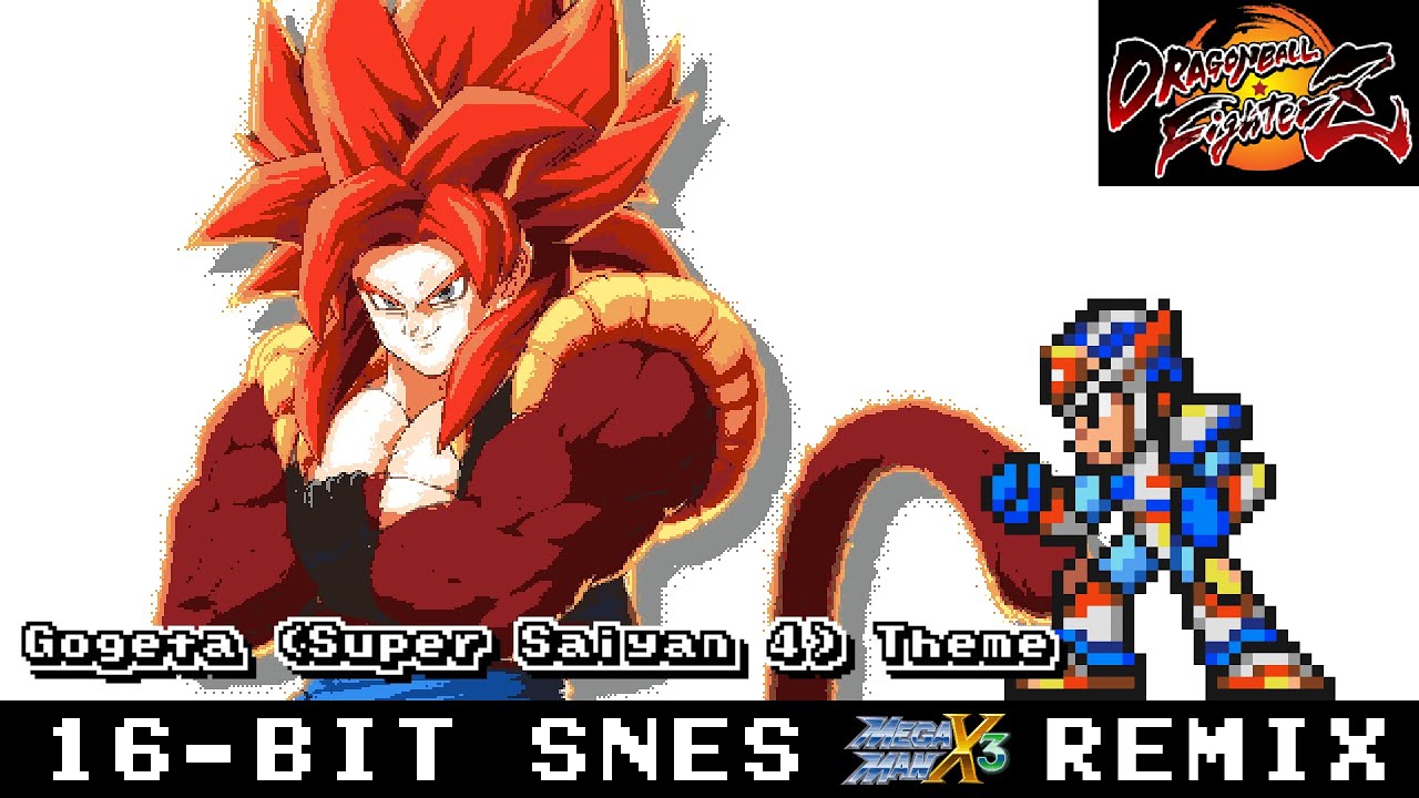 [16-Bit;SNES]Gogeta (Super Saiyan 4) Theme - Dragon Ball FighterZ【MMX3 Style, AddmusicK】(Commission)