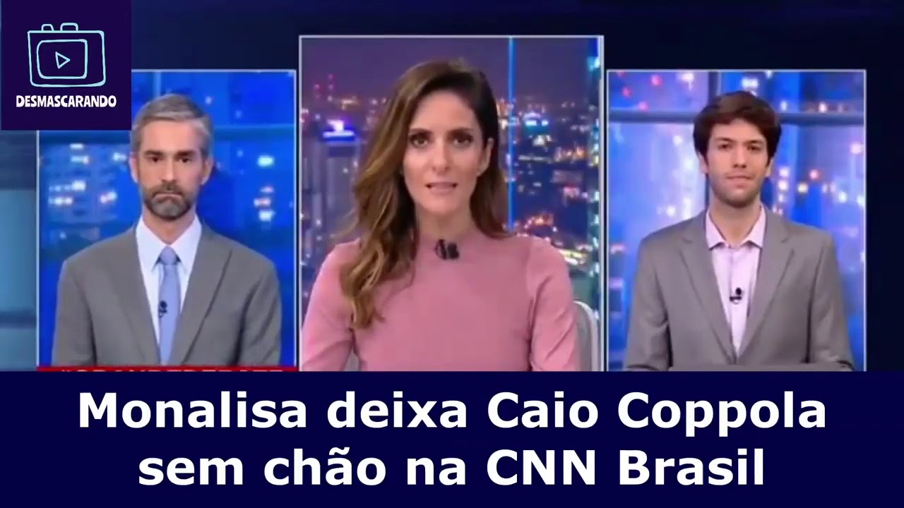 Caio Coppola passa vergonha na CNN mais uma vez