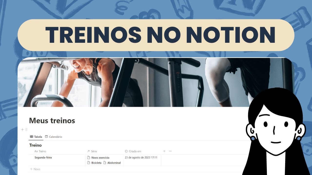 Como organizar rotina de treinos no Notion