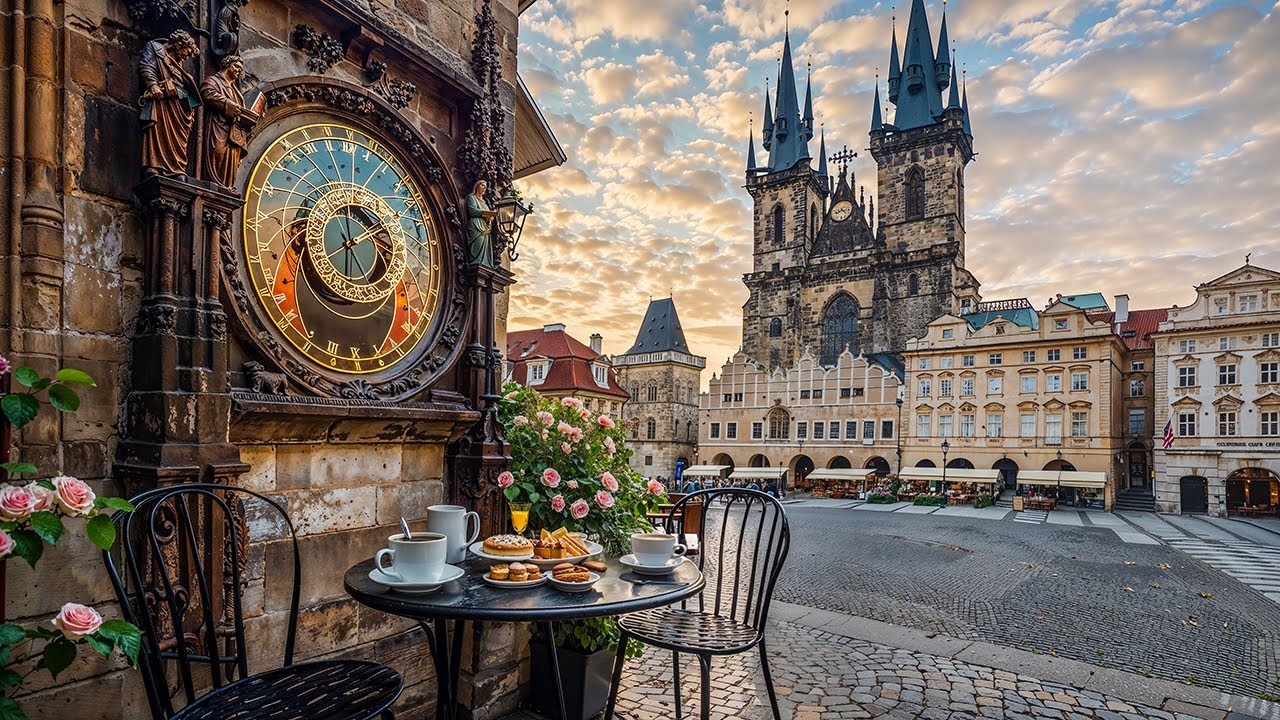 Old Town Prague Morning Jazz &ndash; Soft Jazz Music for Calm Focus, Reading & Cozy European Caf&eacute; Vibes