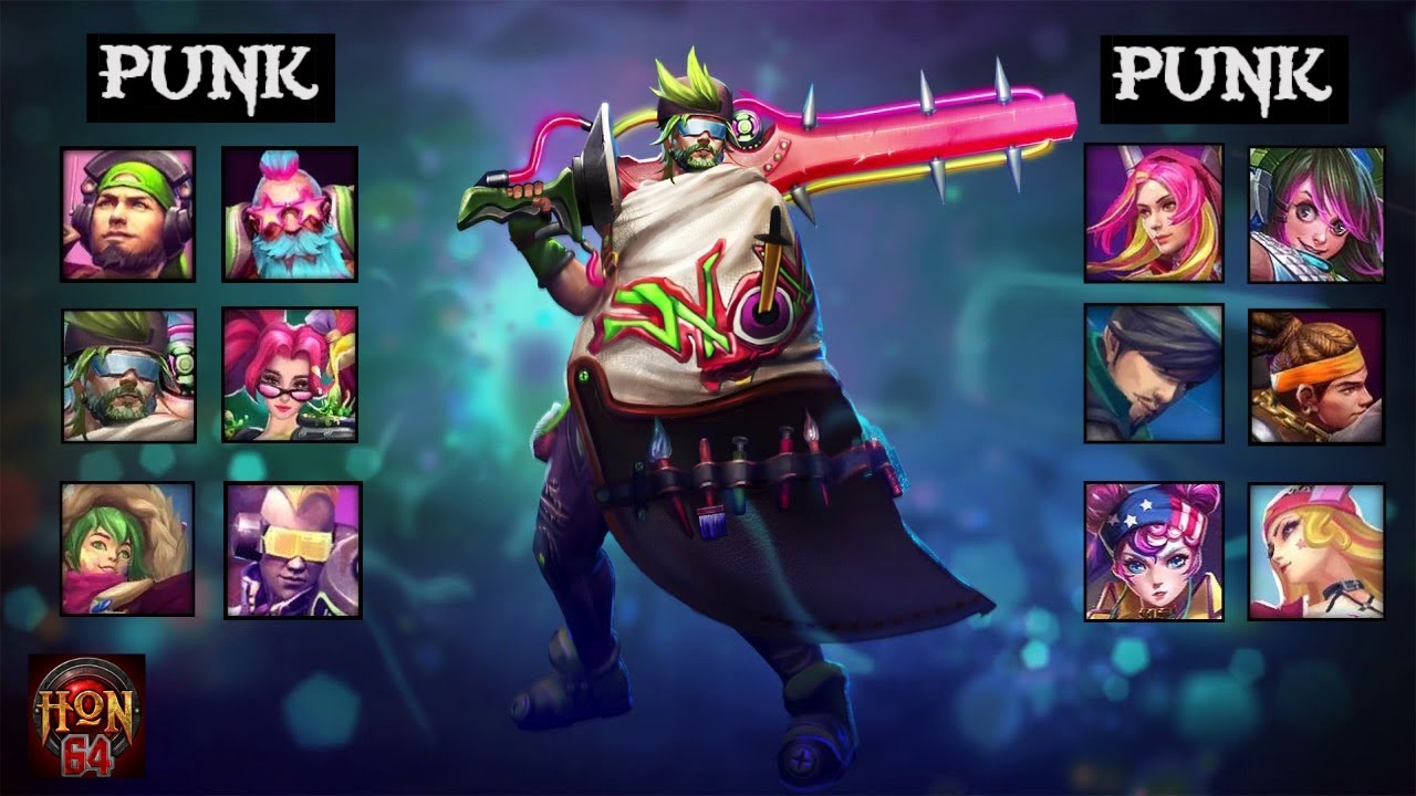 HoN | Punk Avatars Set |