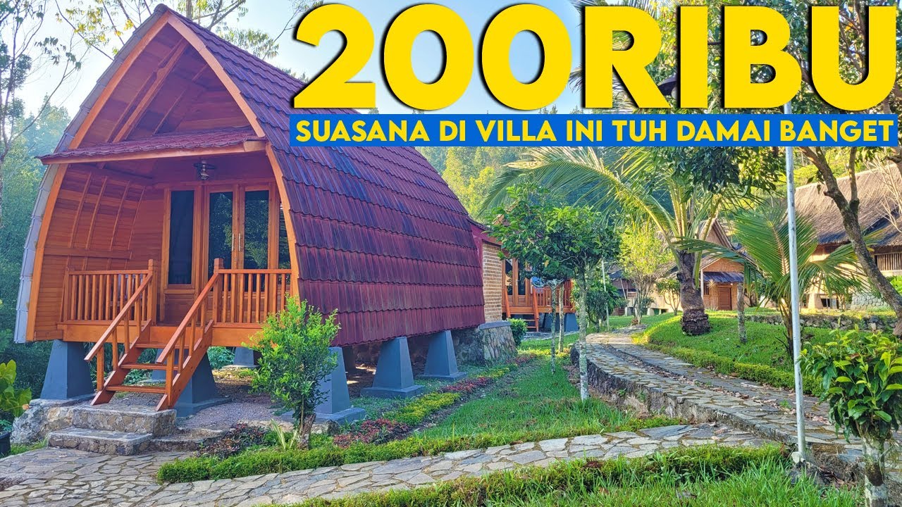 200-RIBUAN UDAH BISA HEALING?! | Review Villa Di Ciwidey Bandung | Ecolodge Bimala Sapa Raja Hotels