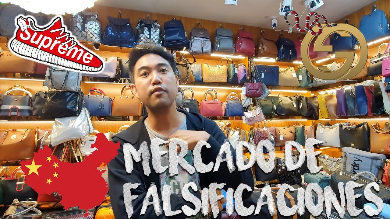 Mercado de Pirateria y Falsificaciones en Shanghai China