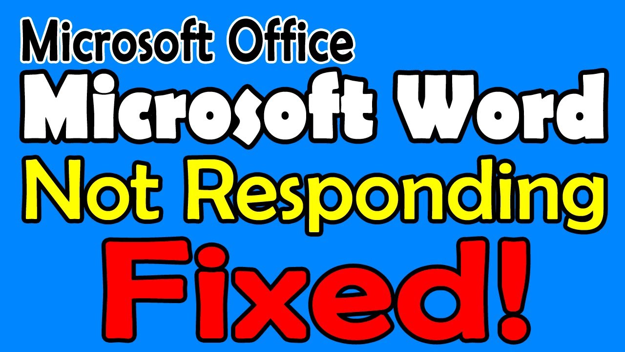 [Исправлено] Как исправить ошибку «Microsoft Word не отвечает, не запускается и не открывается» в...
