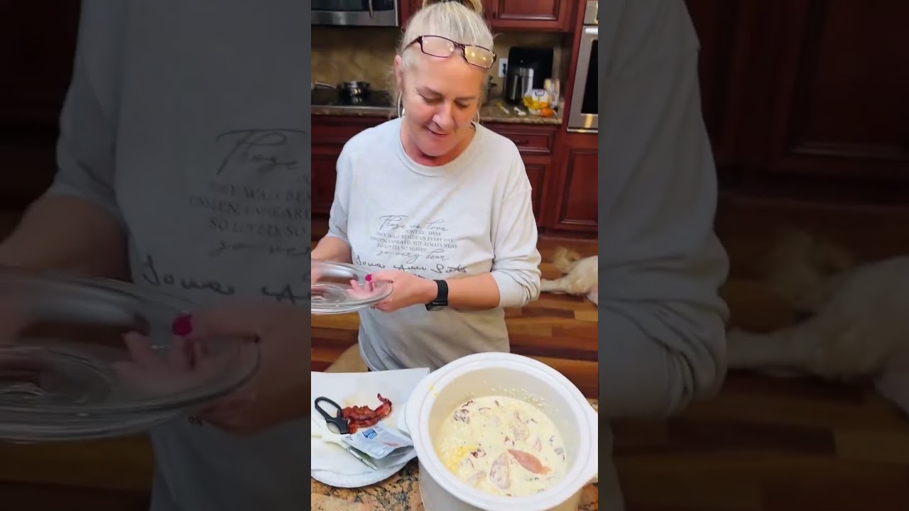 Ужин из курицы, бекона и соуса ранч в мультиварке!