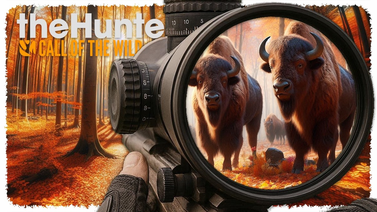 🦌 A pair of fast Bison! [Hirschfelden] 🙃 theHunter: Call of the Wild #20 [PL] 👍