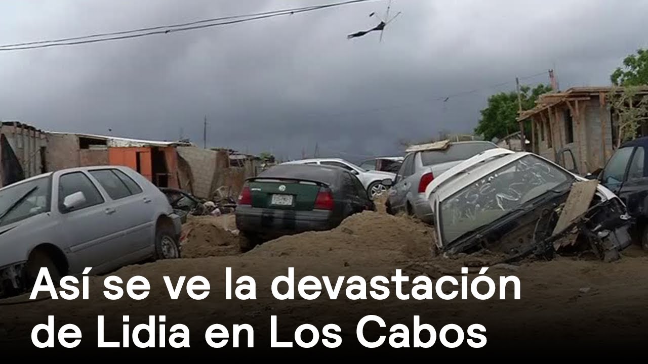 Devastaci&oacute;n de Lidia en Los Cabos - Lluvias - En Punto con Denise Maerker