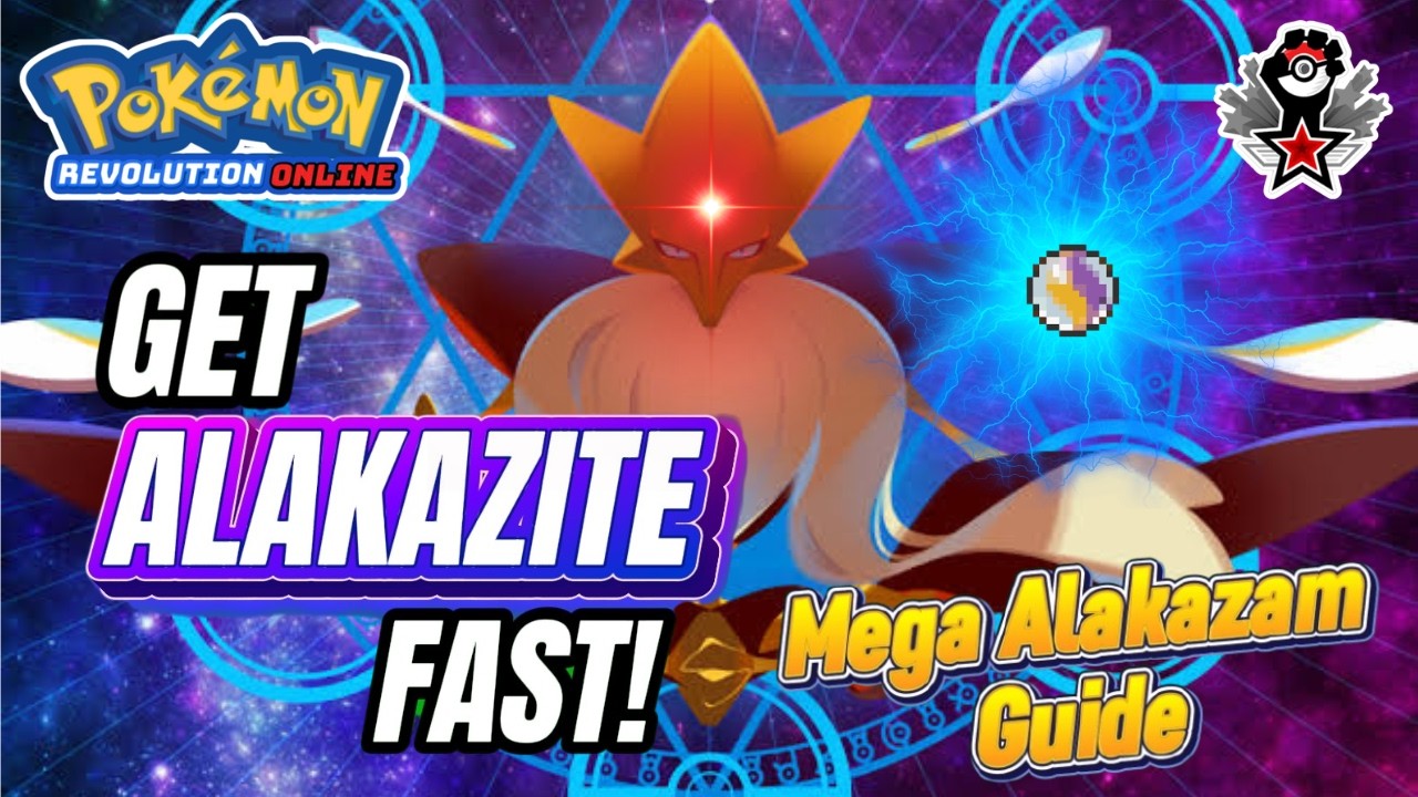 How to Easily Get Alakazite in Pokemon Revolution Online | Mega Alakazam Guide