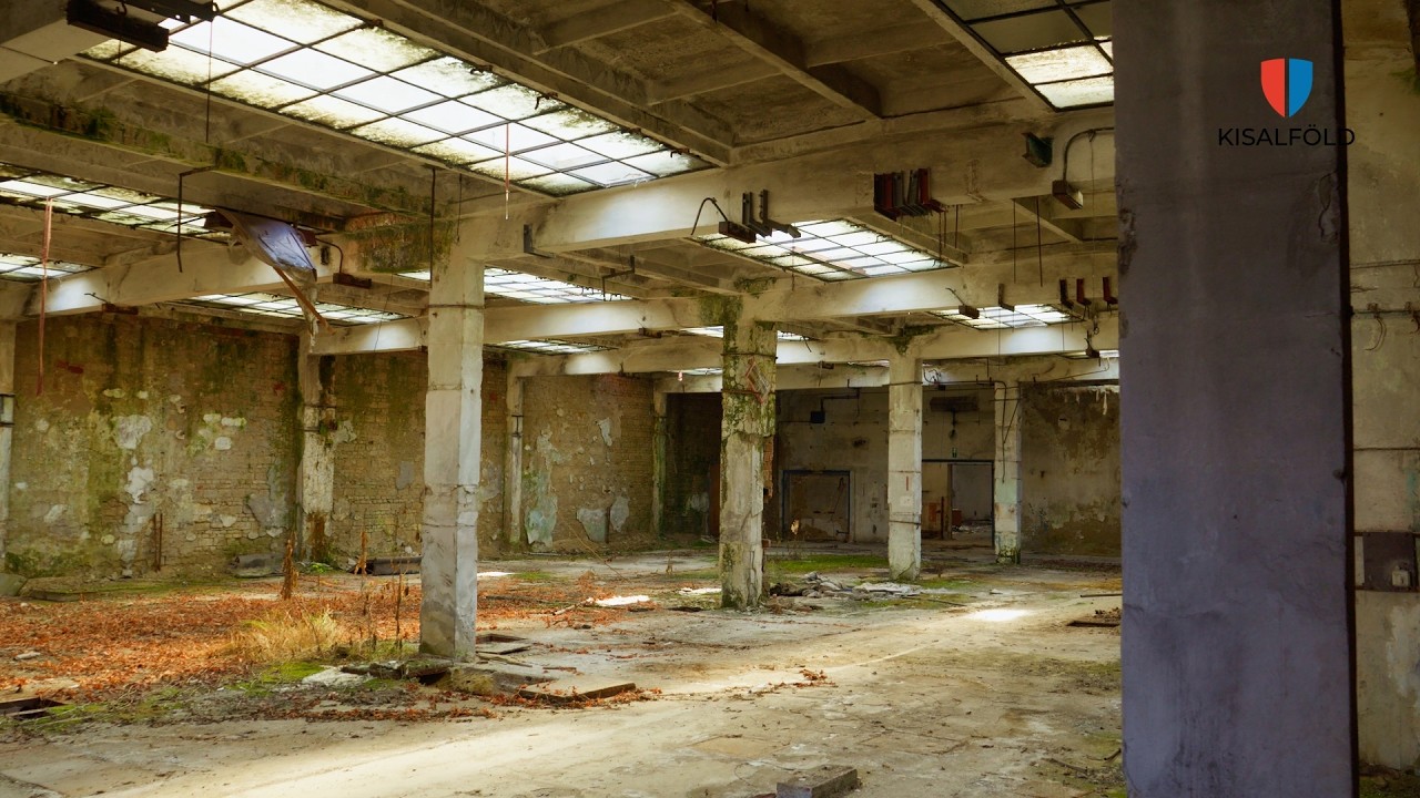 Urbex Győrben - bej&aacute;rtuk az egykori lensz&ouml;vő elhagyatott csarnokait