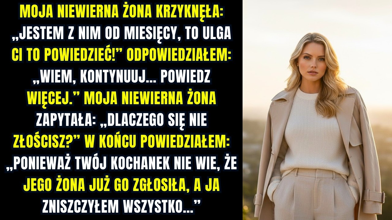 Moja Niewierna Żona Krzyknęła „To Cię Nie Obchodzi!” Zemściłem Się Po Cichu I Zniknąłem Niewierność