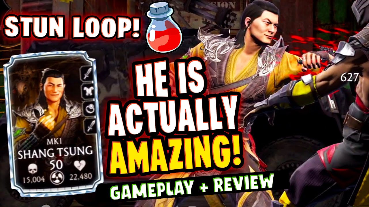 MK1 Shang Tsung Gameplay and Review in MK Mobile Update 5.3. He BLEW MY MIND!