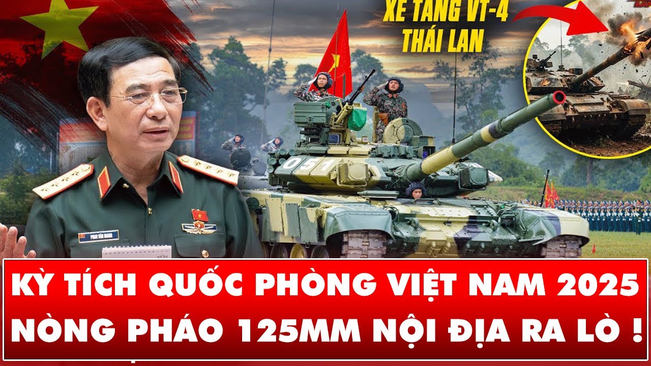 Việt Nam Tự Sản Xuất Nòng Pháo 125mm: Kỳ Tích Làm Đông Nam Á Kinh Ngạc !
