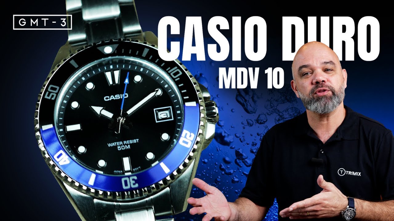 Finalmente! Casio Duro 38mm - (Será Que Presta?) Comparativo com o MDV-107 44mm