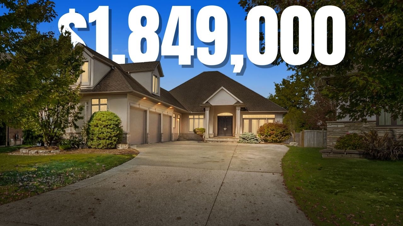 📍 3319 McLauchlan Grove, London | Luxury Bungalow Backing Onto Forest with Pool Oasis
