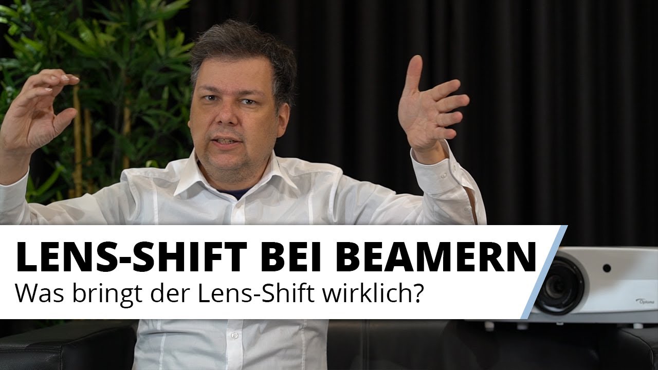 Lensshift (Bildverschiebung) bei Beamern erkl&auml;rt - Wozu ist es gut und was bedeuten die Angaben