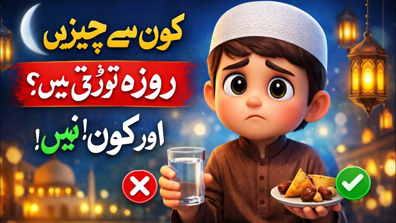 Ramadan Myths vs Reality 😳 کون سا کام Roza توڑتا ہے؟#roza#ramadan#longvideo#viralvideo