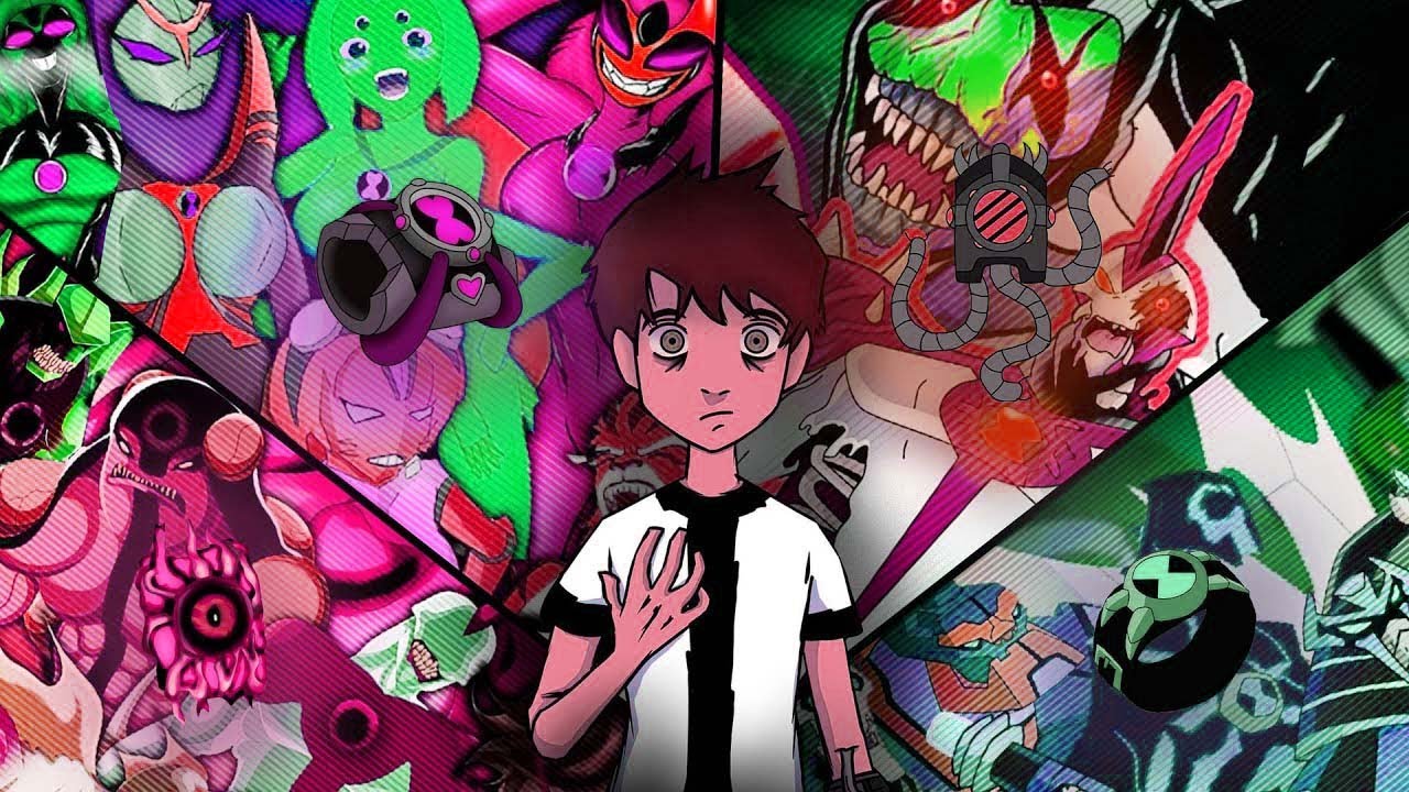 The strangest evil versions of the Omnitrix in Ben 10: Carnitrix, Blooditrix, and Chuckitrix 😱🔥