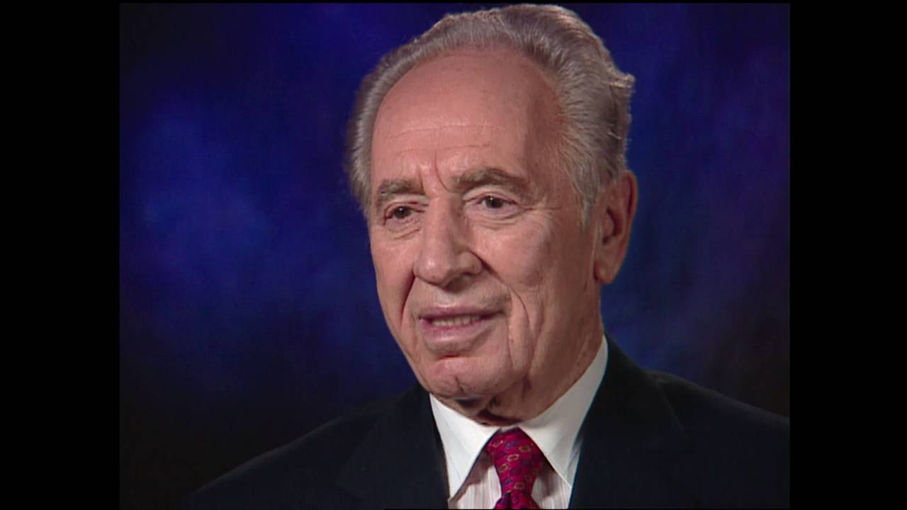Shimon Peres, Academy Class of 2003, Complete Interview